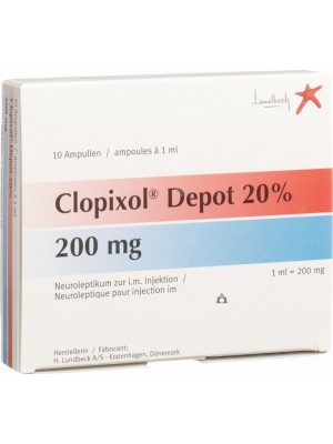CLOPIXOL DEPOT 200 mg. 1 ml. 10 ampoules